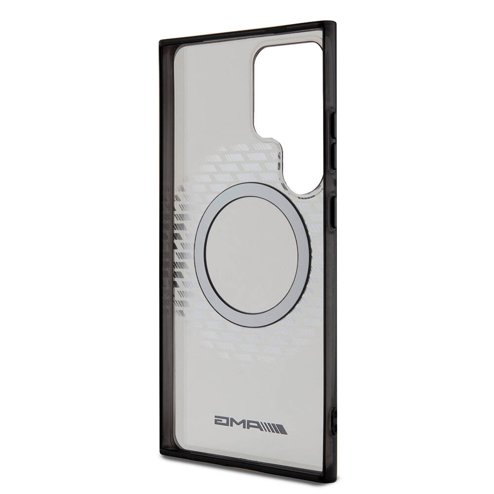 AMG Galaxy S24 Ultra Orjinal Lisanslı M-safe Şarj Özellikli Eşkenar Dörtgen Desenli Transparan Kılıf AMG Galaxy S24 Ultra Orjinal Lisanslı M-safe Şarj Özellikli Eşkenar Dörtgen Desenli Transparan Kılıf